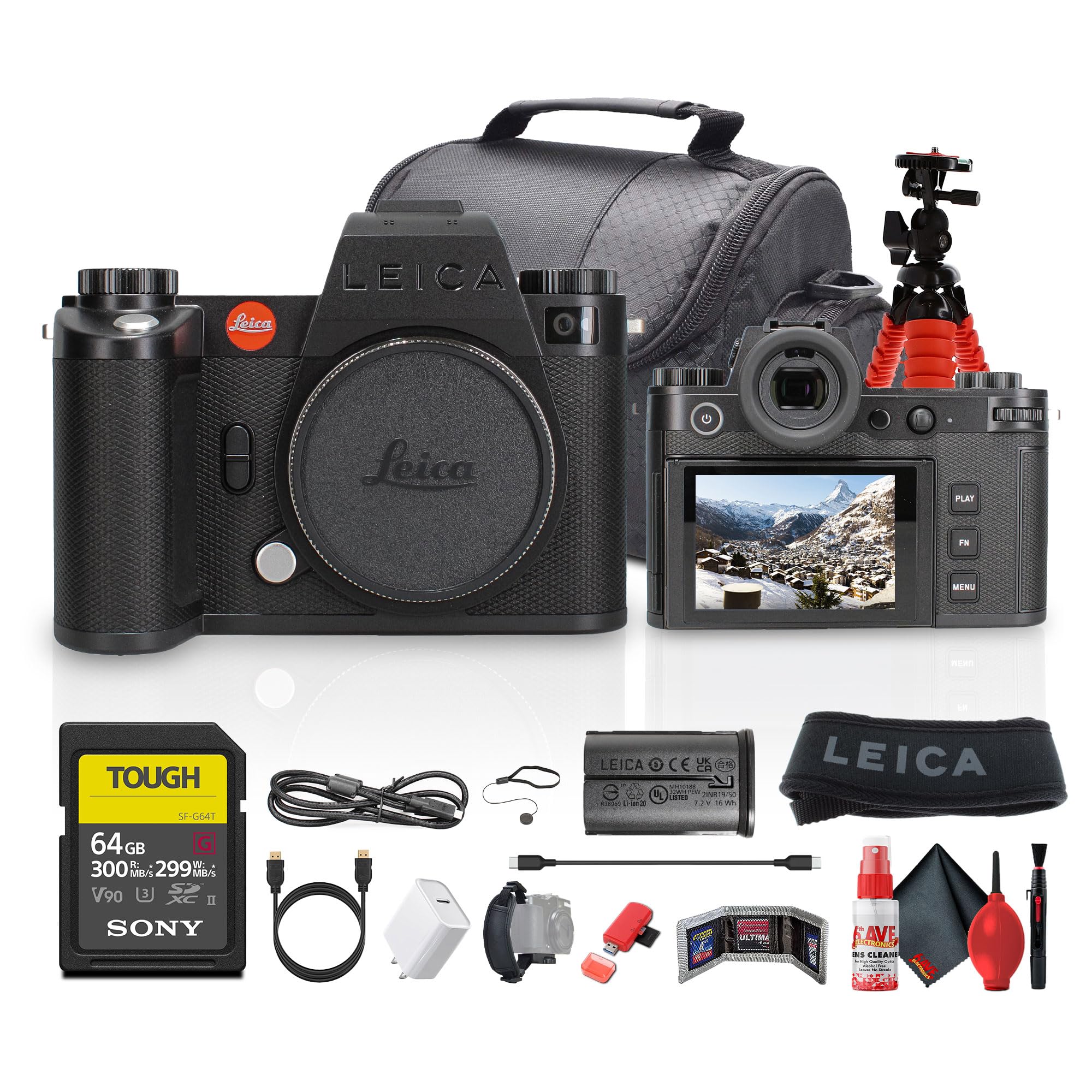 Amazon.com : Leica SL3-S Mirrorless Digital Camera (LEISL3S) +